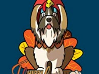 Notebook: happy thanksgiving shih tzu turkey dog costume – 50 sheets, 100 pages – 6 x 9 inches