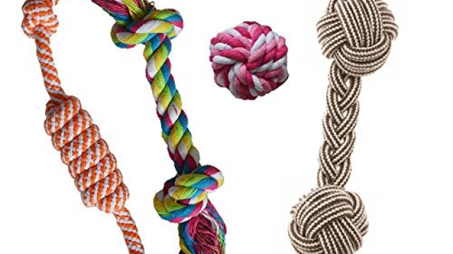 Puppy Chew Teething Rope Toys Set, Mini Dental Pack For Small To Medium Dogs Puppy Chew Teething Rope Toys Set, Mini Dental Pack For Small To Medium Dogs