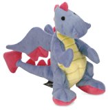 Sherpa Baby Dragon Periwinkle Dog Toy with Chew Guard Go Dog