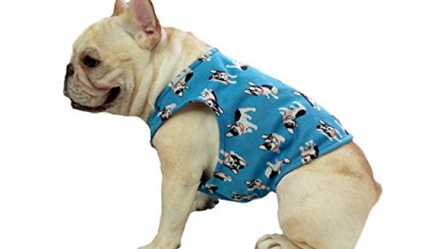 Frenchie Pet Clothing Sky Blue French Bull Dog Prints Clothing for French Bulldog or Pug Pet Wear Reviews