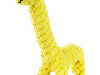 GOCooper Dog Toys, Cotton Dental Teaser Rope Chew Teeth Cleaning Toys Giraffe