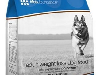 Life’s Abundance Weight Loss Formula for Adult Dogs – 35.3 lb Bag