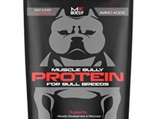 Muscle Bully Protein Supplement for Dogs: American Bullies, Pit Bulls, Bulldogs & All Bull Breeds. Made in the USA