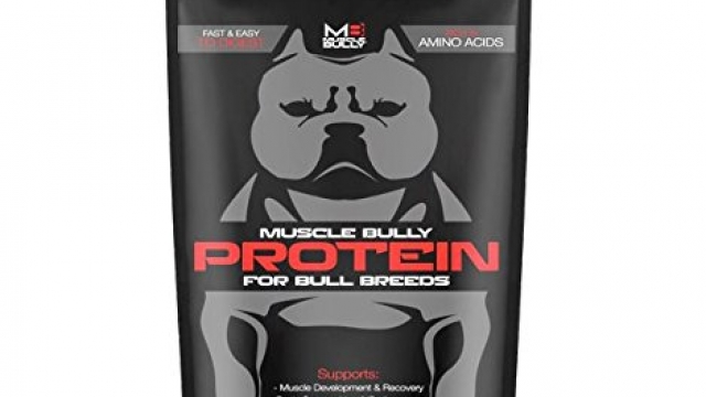 Muscle Bully Protein Supplement for Dogs: American Bullies, Pit Bulls, Bulldogs & All Bull Breeds. Made in the USA