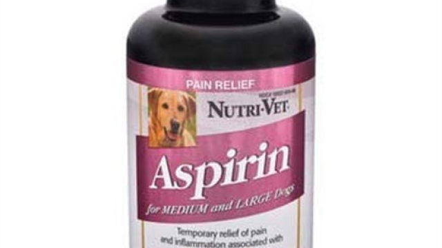 Nutri-Vet® K-9 Aspirin 300mg Chewables for Medium and Large Dogs – 75 count