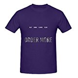 G Eazy Order More Funk Album Cover Mens Crew Neck Art Tee Purple