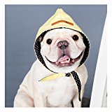 French bulldog clothing reversible Hood Yellow and Black White Dots Street hip hop Style for or Pug pet wear Frenchic Handmade Accessory
