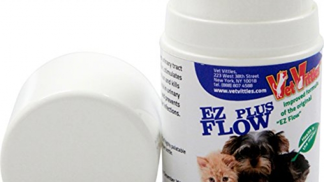 Pet Vitamins for Dogs and Cats Ez Flow Plus Herbal Supplement