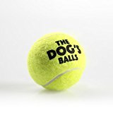 The Little Dog's Balls - 6 Small Yellow Tennis Balls for Dogs - Premium Mini Dog Toy, Puppies, Small Dogs & Cats, Puppy Exercise, Play, Training & Fetch. No Squeaker, the King Kong of Little Dog Balls