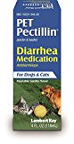 Lambert Kay Pet Pectillin Diarrhea Medication for Dogs and Cats, 4-Ounce