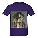 Jordan Feliz The River 1 Men Crew Neck Short Sleeve T Shirts Purple