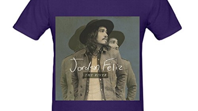 Jordan Feliz The River 1 Men Crew Neck Short Sleeve T Shirts Purple