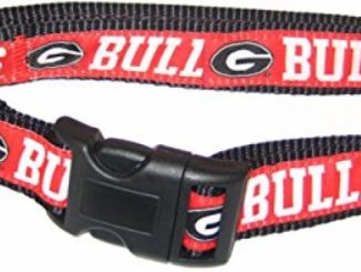 Pets First Collegiate Georgia Bulldogs Pet Collar, Large