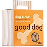 Sojos Good Dog Crunchy Natural Dog Treats, Chicken Pot Pie, 8-Ounce Box