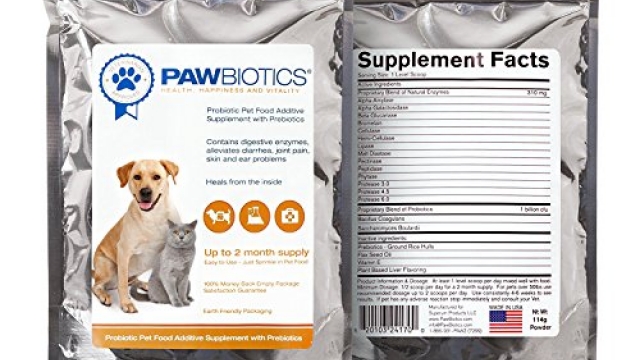 Pawbiotics Pet Probiotics and Enzymes with Prebiotics a Natural Supplement for Dogs and Cats (4 oz.)