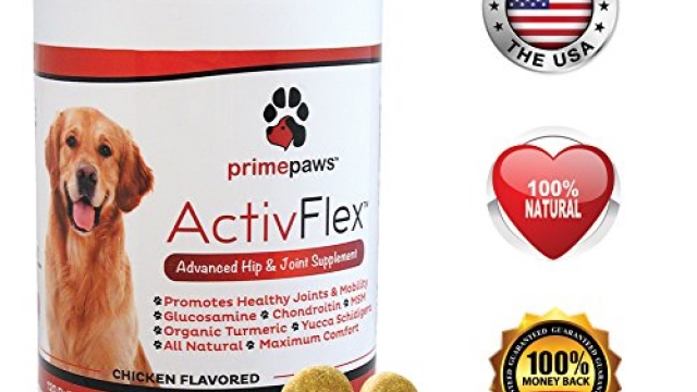 ActivFlex, Best Glucosamine for Dogs, Safe Arthritis Pain Relief, All Natural Hip & Joint Supplement for Dogs, Improves Hip Dysplasia, Chondroitin, Turmeric, MSM for Dogs, 120 Soft Chews, Made in USA Reviews