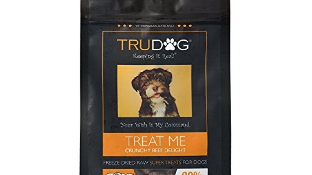 Real Meat Organic Dog Treats – Treat Me: Crunchy Beef Delight Freeze-Dried Raw Super Treats (2.5oz) – 100% All Natural Treats Support Healthier Teeth and Gums, Skin and Coat, and A Boosted Immune System