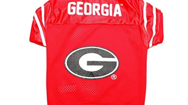 Pet Goods NCAA Georgia Bulldogs Collegiate Pet Jersey, Small