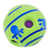 Pets Dog Toys Ball Makes Funny Giggle Sounds