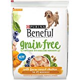 Purina Beneful Grain Free With Real Farm-Raised Chicken Adult Dry Dog Food - (1) 12.5 lb. Bag