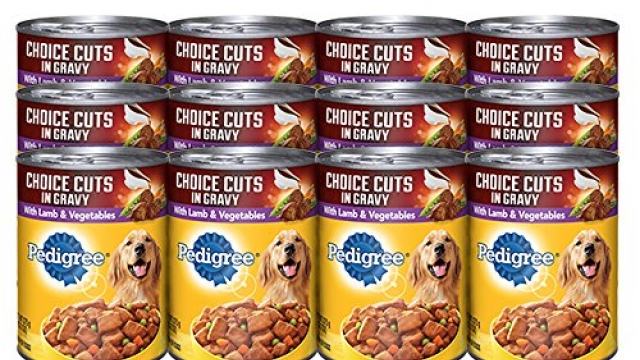 PEDIGREE CHOICE CUTS in Gravy With Lamb and Vegetables Canned Dog Food 22 Ounces (Pack of 12)