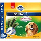 PEDIGREE DENTASTIX Fresh Large Treats for Dogs 36 Treats (Pack of 4)