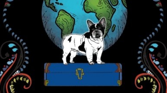 French Bulldogs Go Around the World Colouring Book: Stress-Relieving, Calming Patterns and Designs Volume 1: Frenchie Coloring Book