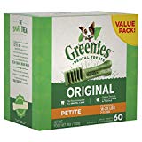 Greenies Original Petite Dental Holiday Dog Treats, 36 Oz. Pack (60 Treats), Makes A Great Holiday Dog Gift