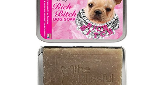 The Blissful Dog Rich Bitch French Bulldog Luxury Bar Dog Soap