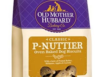 Old Mother Hubbard Classic Crunchy Natural Dog Treats, P-Nuttier Small Biscuits, 20-Ounce Bag