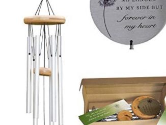Pet Memorial Wind Chime | Pet Remembrance Gifts Suitable for Dogs, Cats and All Animals – 26” Metal Dog Wind Chimes, Soothing Pet Memory for The Garden or Home Reviews
