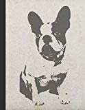 Daily Planner: 2019 - 2020 Planner | Black & White French Bulldog Dog Cover | January 19 - December 19 | Writing Notebook | Diary Journal | Calendar Schedule | Plan Days, Set Goals & Get Stuff Done