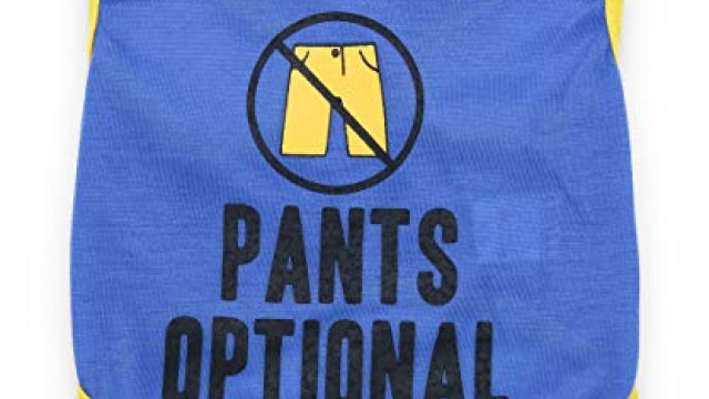 DroolingDog Pet Dog Shirt Funny Clothes Puppy Tshirt Vest for Small Dogs, Large, Blue