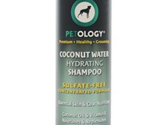 Petology Natural Coconut Dog Shampoo – Hydrating Dog Shampoo For Dry Skin – Coconut Oil & Vitamin E Nourishes & Replenishes – Sulfate-Free Concentrated Formula – 13.5 oz