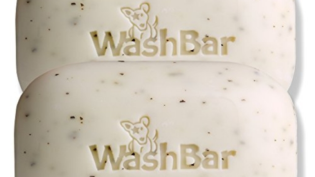WashBar Natural Dog Shampoo – Twin Pack All Natural Soap Bar for Dry, Itchy or Sensitive Skin Grooming Made Easy with No Harsh Chemicals