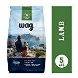 Amazon Brand - Wag Dry Dog Food Lamb & Lentil Recipe (5 lb. Bag) Trial