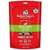 Stella & Chewy's Freeze-Dried Raw Duck Duck Goose Dinner Patties Grain-Free Dog Food, 25 oz bag