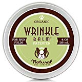 Natural Dog Company - Wrinkle Balm | Protects Dog's Skin Folds, Treats Dermatitis, Redness, Chafing, Inflammation | Organic, All-Natural Ingredients, Perfect for Bulldogs | 4 Oz Tin