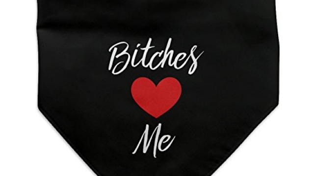 Graphics and More Bitches Love Me Funny Dog Pet Bandana – Black Reviews