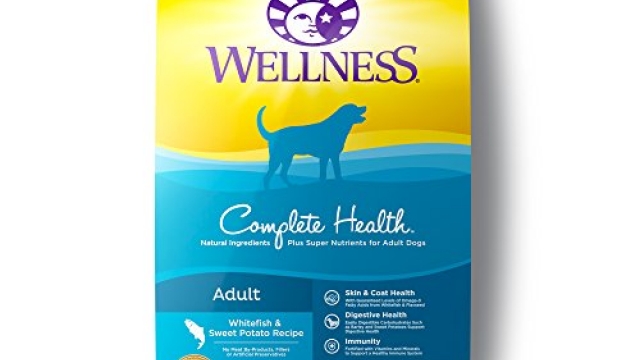 Wellness Complete Health Natural Dry Dog Food, Whitefish & Sweet Potato, 30-Pound Bag