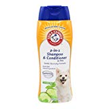Arm & Hammer 2-In-1 Shampoo & Conditioner for Dogs | Dog Shampoo & Conditioner in One | Cucumber Mint, 20 Ounces