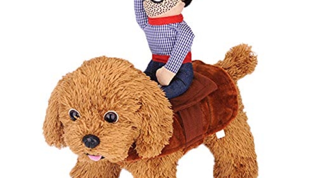 Dog Costume Halloween Pet Dog Cowboy Rider Costume Christmas Dogs Cats Suit Outfit Knight Style with Doll and Hat Adjustable Puppy Funny Cosplay Clothes Clothing Dog Dress Up Apparel Costume Size M