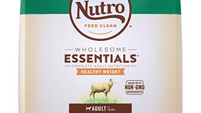 NUTRO WHOLESOME ESSENTIALS Natural Healthy Weight Adult Dry Dog Food Pasture-Fed Lamb & Rice Recipe, 30 lb. Bag