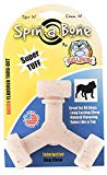 Bullibone Nylon Dog Chew Toy Spin-a-Bone- Bacon Flavor - Interactive Dog Toy, Triggers Natural Instincts, and Improves Oral Health