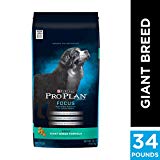 Purina Pro Plan High Protein Giant Breed Dry Dog Food, FOCUS Giant Breed Formula - 34 lb. Bag