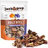 Jack&Pup Premium Grade Odor Free Bully Bites Dog Treats, (Value Pack) - All Natural Gourmet Dog Treat Chews - Fresh and Savory Beef Flavor (3 LB)