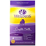 Wellness Complete Health Natural Dry Dog Food with Grain, Chicken & Oatmeal, 30-Pound Bag