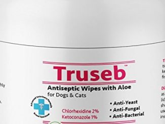 Truseb All Natural Anti Itch Oatmeal Spray Or Shampoo with Baking Soda for Dogs and Cats,Hypoallergenic Relief for Dry, Itchy, Bitten or Allergy Damaged Skin,Hot Spot (Chlorhexidine 50 Wipes) Reviews
