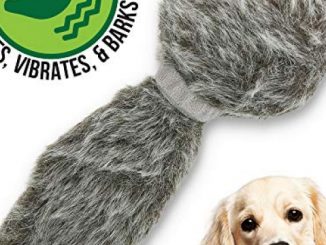 Hyper Pet Doggie Tail Interactive Plush Dog Toys (Wiggles, Vibrates, and Barks – Dog Toys for Boredom and Stimulating Play)